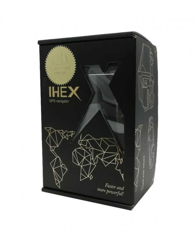 GPS navigacijos modelis IHEX 7X Pro, 7" ekranas, navigacija sunkvežimiui ir lengvajai