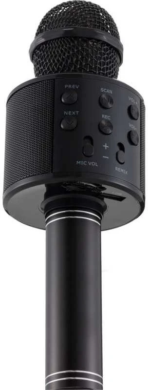 H60S belaidis „Bluetooth“ Karaoke mikrofonas su garsiakalbiu, Juodos spalvos