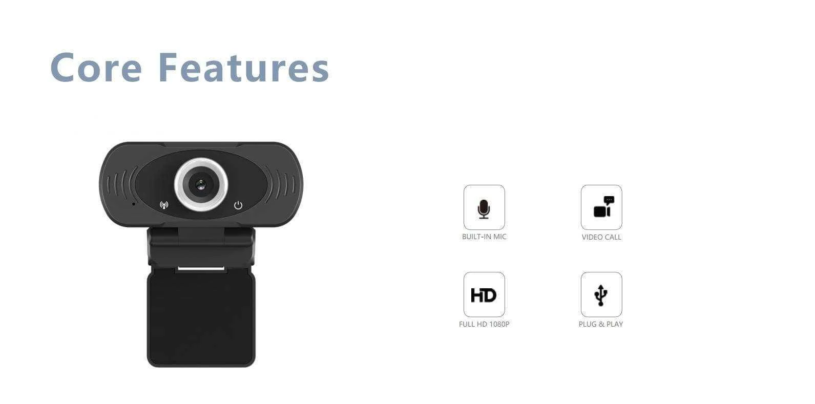 Xiaomi IMILAB Full HD 1080P Internetinė kamera su mikrofonu