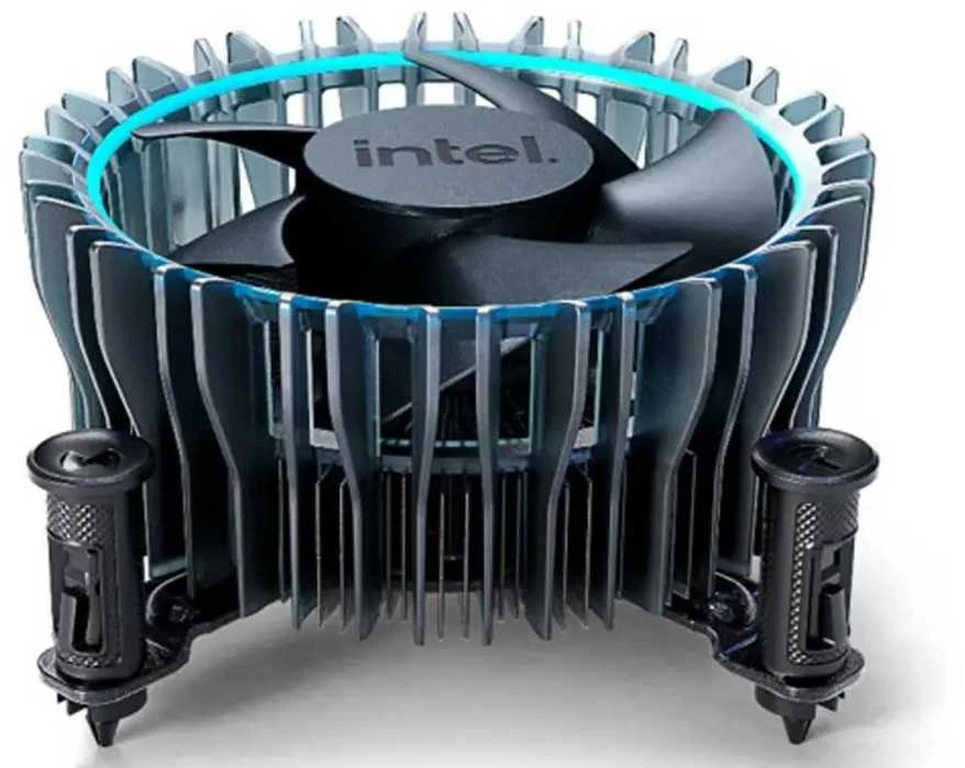 Intel M23901-001 procesoriaus aušintuvas su LED žiedu