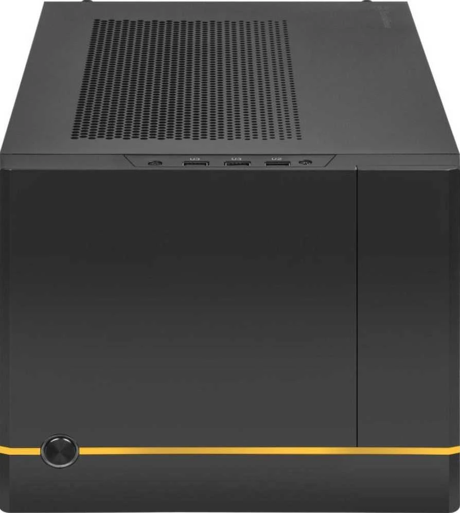 Korpusas SilverStone SST–SG14B Sugo Mini–ITX – juoda (Ekspozicinė prekė)