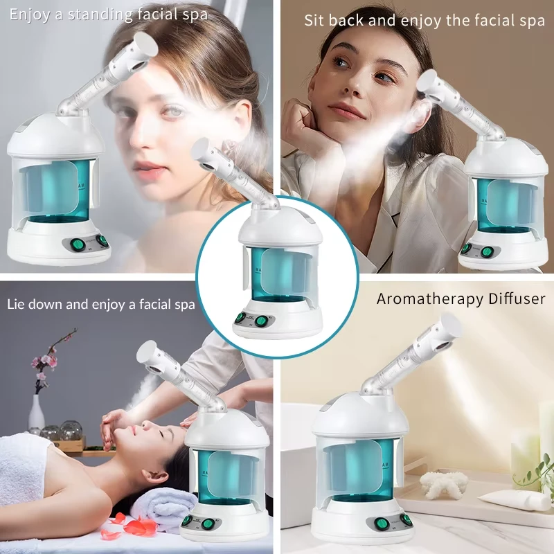 KSKIN profesionalus joninis veido garintuvas – nešiojamas veido drėkintuvas ir veido SPA aparatas su nano garais