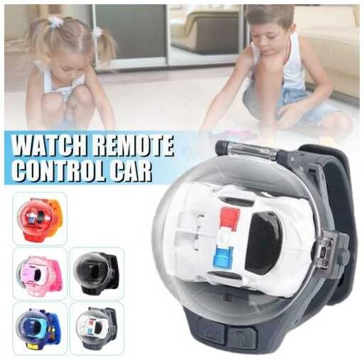 Laikrodžiu valdomas RC automobilis (Baltas)