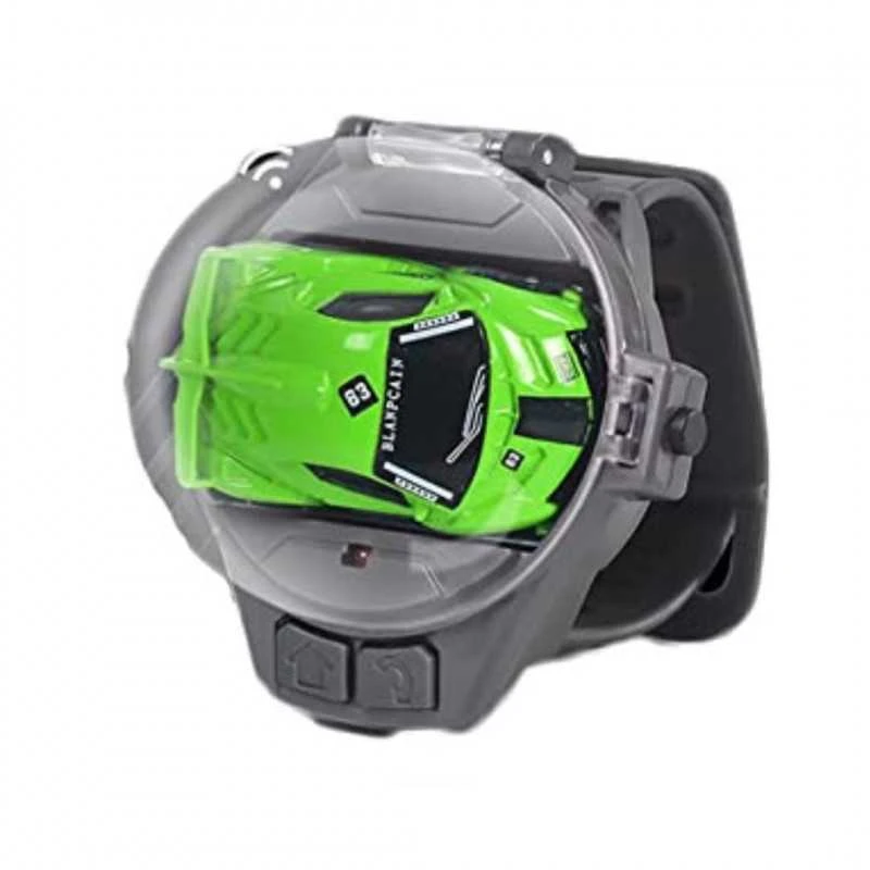 Laikrodžiu valdomas RC automobilis (Žalias)