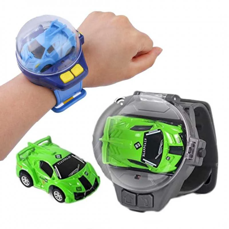 Laikrodžiu valdomas RC automobilis (Žalias)