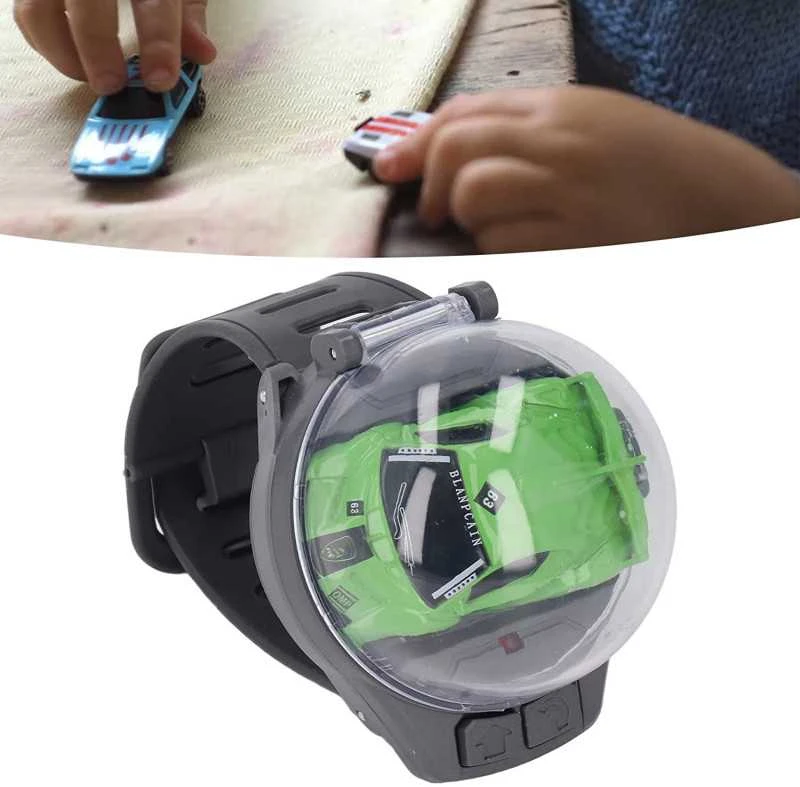 Laikrodžiu valdomas RC automobilis (Žalias)