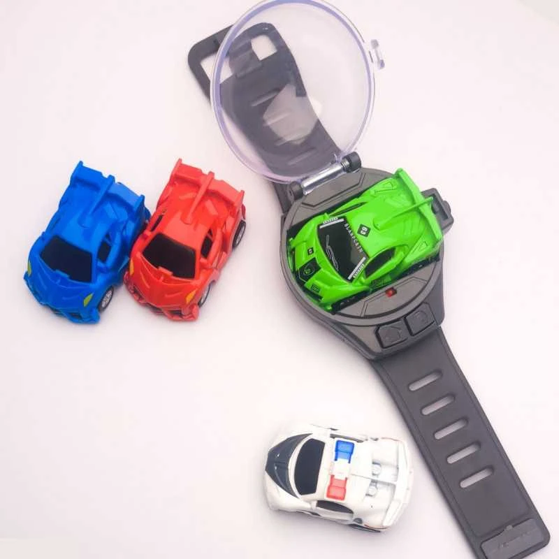 Laikrodžiu valdomas RC automobilis (Žalias)