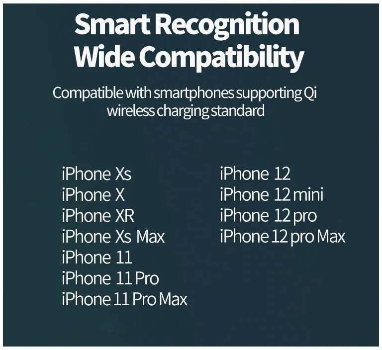 Magnetinis belaidis įkroviklis iPhone telefonams