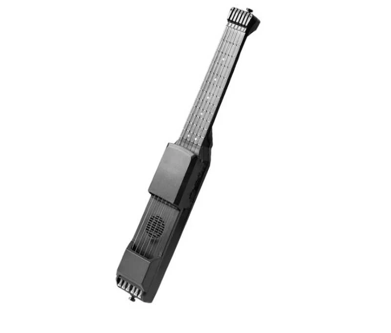 Mini Smart Electric Guitar – 7/12 ladų skaitmeninė Headless MIDI gitara su Bluetooth pradedantiesiems