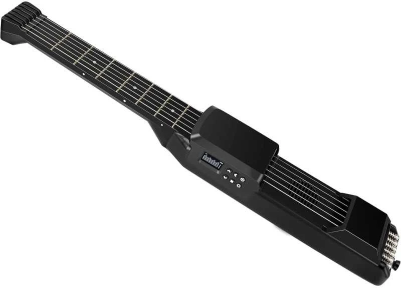 Mini Smart Electric Guitar – 7/12 ladų skaitmeninė Headless MIDI gitara su Bluetooth pradedantiesiems