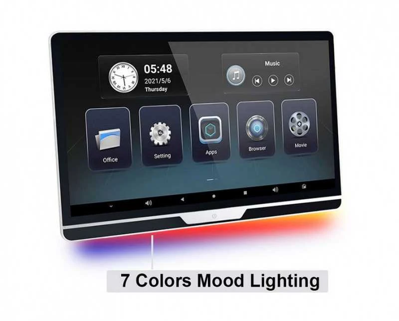Monitorius VT-MA1331 Multimedija 13.3" Android, WIFI, BT, FM, TV, USB, TF, HDMI