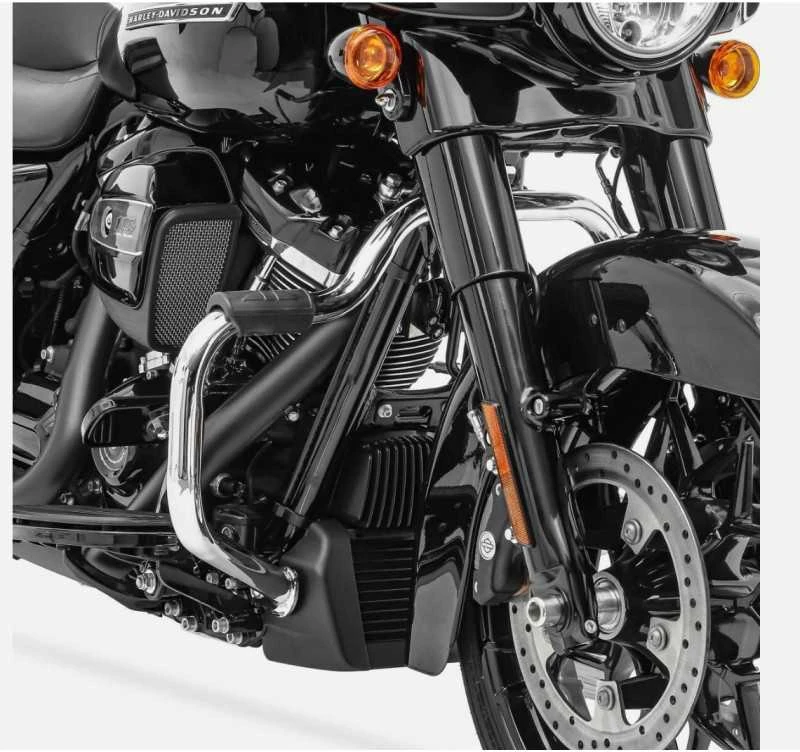 Motociklo „Mustache Highway“ variklio apsauga, skirta „Harley Touring Road King Street Glide“ 2009–2024 m.