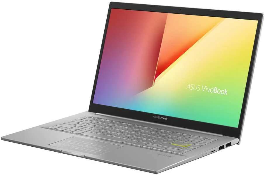 Nešiojamas kompiuteris ASUS Vivobook 14 K413 - 14" Full HD 1920x1080 IPS Matinis ekranas / Intel i3-1115G4 iki 3.0GHz / 4GB DDR4 / 256GB SSD M.2 NVMe PCI 3.0 / Intel UHD Graphics / WIFI 5 + Bluetooth / HDMI / USB Type-C / USB 3.2 / NumberPad / Harman Cardon garso sistema / Svoris 1.4kg / Windows 10 (Atnaujintas) (Pažeista pakuotė)