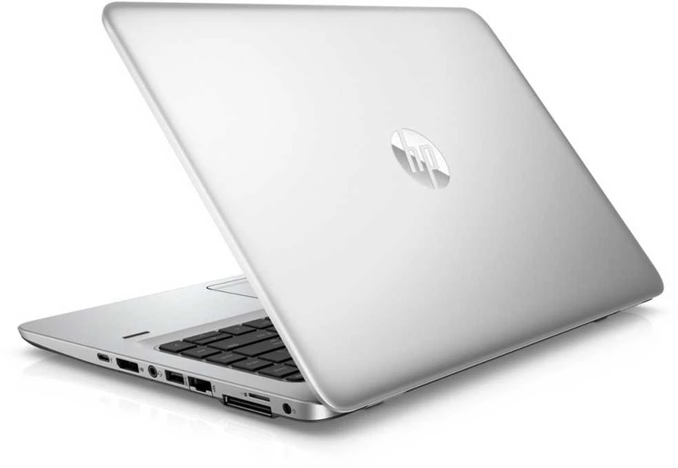 HP EliteBook 840 G4 sidabrinis korpusas iš galinės pusės