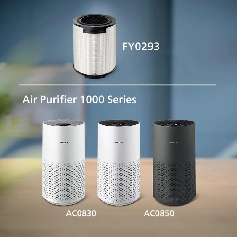 Drėkintuvas „Philips FY1700/30“ originalus pakaitinis filtras, integruotas 3 viename