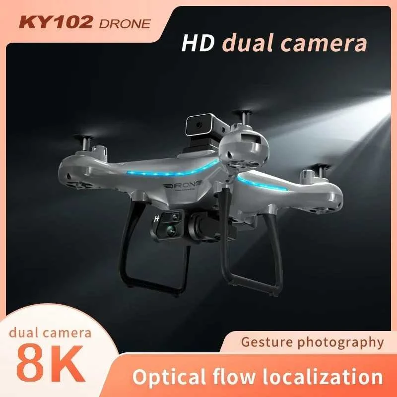 Xiaomi KY 102 dronas su 4K dviguba HD kamera