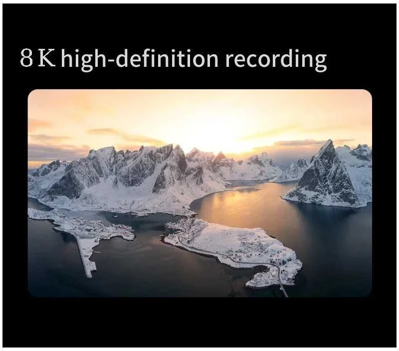 Xiaomi KY 102 dronas su 4K dviguba HD kamera