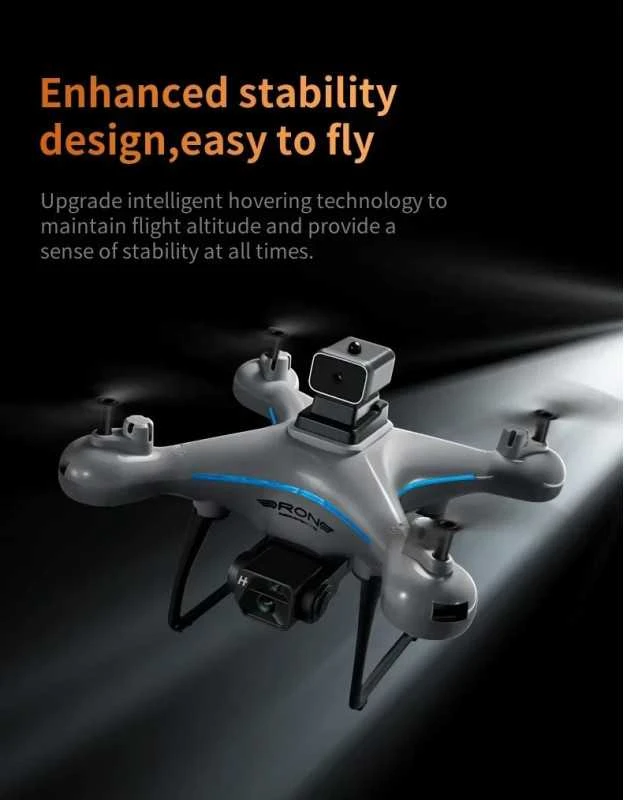 Xiaomi KY 102 dronas su 4K dviguba HD kamera