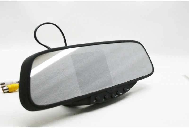 PMC-230 Parkavimo sistema veidrodyje su integruotu ekranu, DVR vaizdo registratoriumi, Bluetooth, kamera