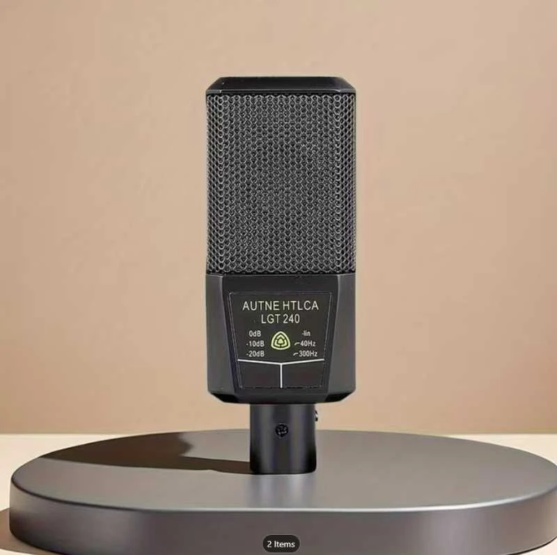 Profesionalus mikrofonas – podcastams, live transliacijoms, pokalbiams ir dainavimui