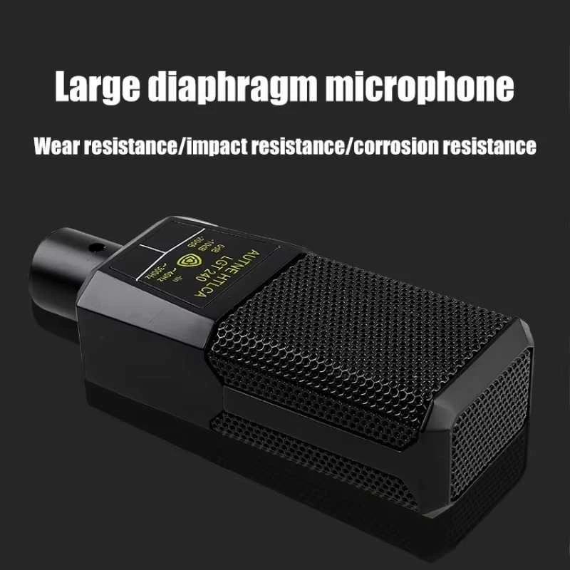 Profesionalus mikrofonas – podcastams, live transliacijoms, pokalbiams ir dainavimui