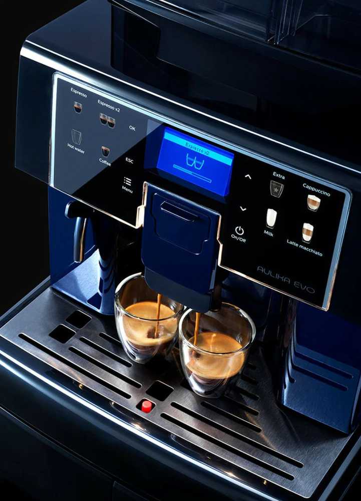 Saeco Aulika EVO Focus - Pilnai Automatinis Lašelinis kavos aparatas 2,51L / 1400W (Atnaujinta)