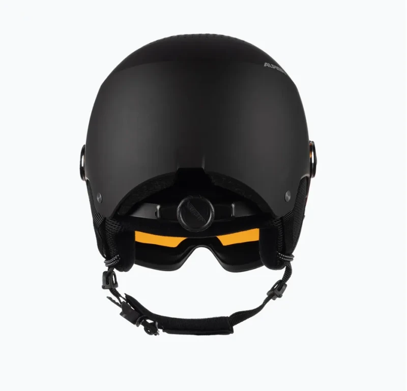 Žiemos Sporto Šalmas - Alpina Arber Visor Q Lite Juodas Matinis 54-58 cm