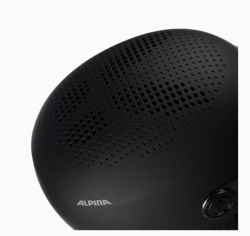 Žiemos Sporto Šalmas - Alpina Arber Visor Q Lite Juodas Matinis 54-58 cm