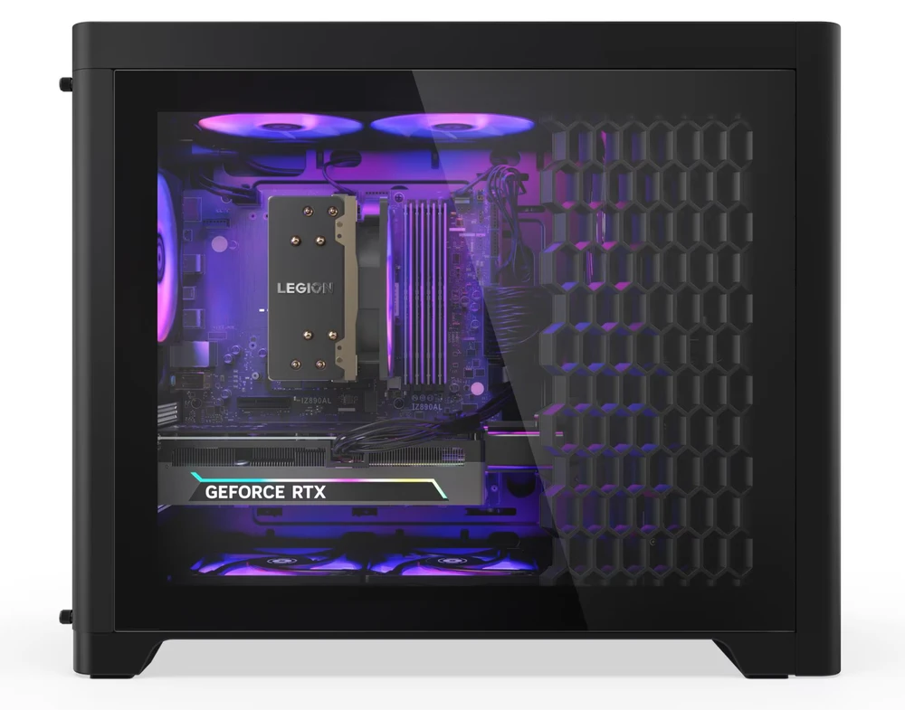 Stacionarus kompiuteris Lenovo Legion T5 30IAS10 - Intel Core Ultra 5 225 iki 4.9GHz (10 branduolių)/ 32GB DDR5 / 1TB SSD M.2 NVMe PCIe 4.0 / GF RTX 5060 8GB GDDR7 / WIFI 7 + Bluetooth 5.4 / HDMI / 3xDP / RJ45 / Windows 11 Pro + DOVANA Žaidimų pelė