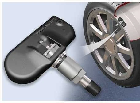 TPMS 37 Internal padangų slėgio matuoklio rinkinys su 4vnt jutikliais