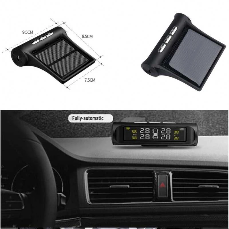 TPMS 37 Internal padangų slėgio matuoklio rinkinys su 4vnt jutikliais