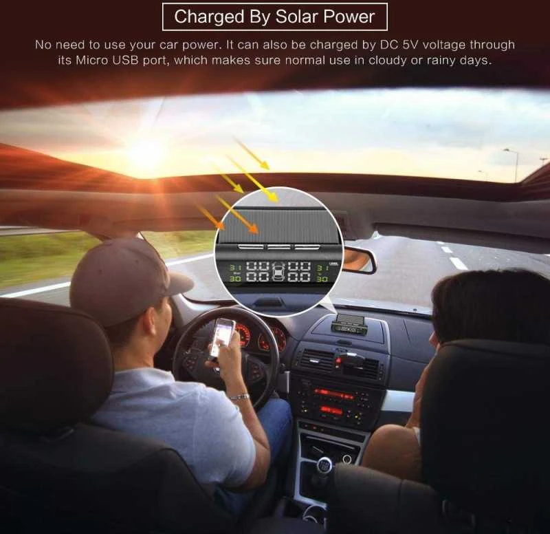 TPMS 37 Internal padangų slėgio matuoklio rinkinys su 4vnt jutikliais