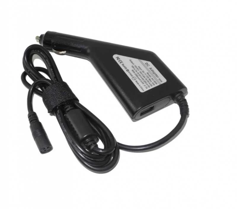 Universalus 90W | 16 antgalių + USB automobilinis nešiojamo kompiuterio kroviklis