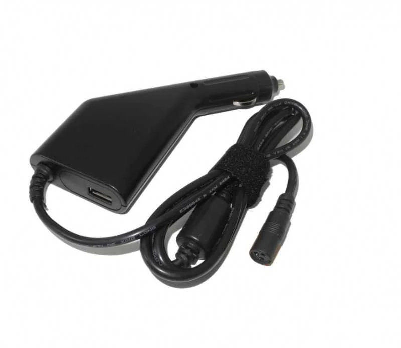 Universalus 90W | 16 antgalių + USB automobilinis nešiojamo kompiuterio kroviklis
