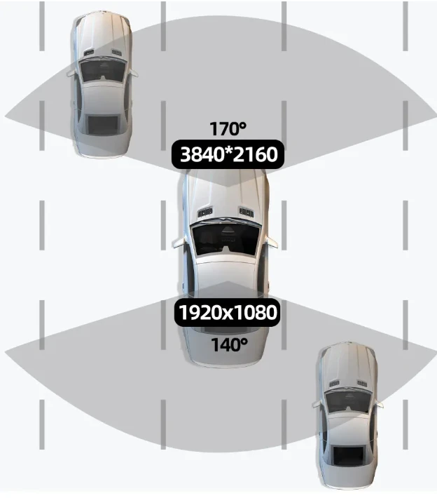 VOLTAIC 4K UHD Automobilio Vaizdo Registratorius su Wi-Fi, GPS ir Naktiniu Matymu – Išmanus Dash Cam jūsų saugumui