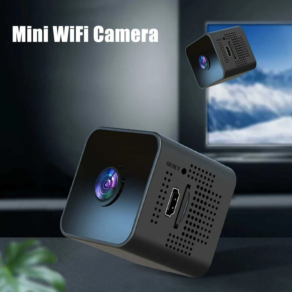 WiFi mini šnipinėjimo, slapta stebėjimo kamera