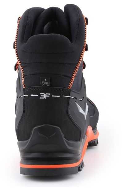 Salewa „Buty Mtn Trainer Mid GTX“ batai, asfalto spalvos, oranžiniai, JK, 11 (46)