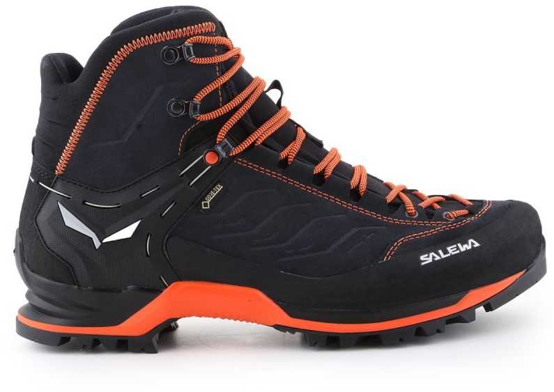 Salewa „Buty Mtn Trainer Mid GTX“ batai, asfalto spalvos, oranžiniai, JK, 11 (46)