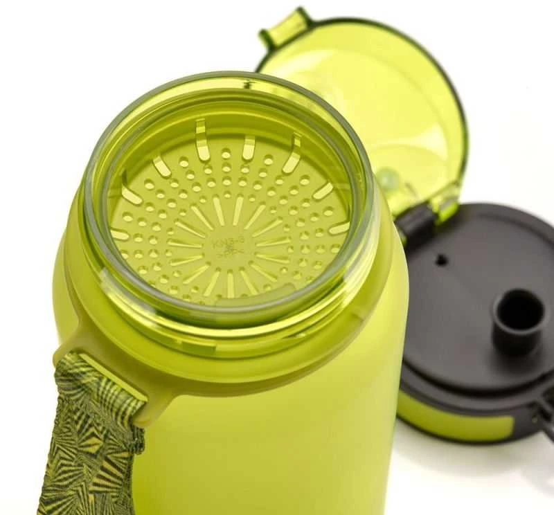 Sportinė gertuvė Meteor 1000 ml tamsiai žalia