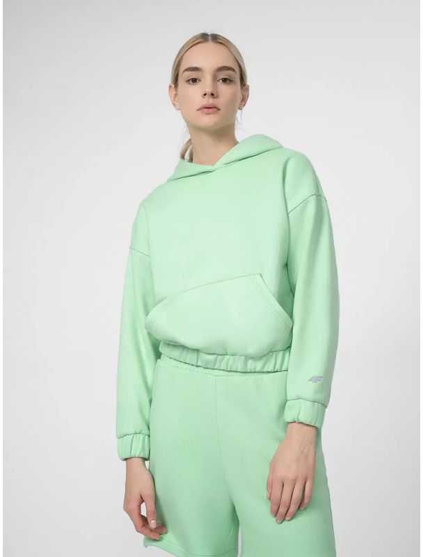 Bluza damska 4F jasna žalia 4FSS23TSWSF255 42S (L)