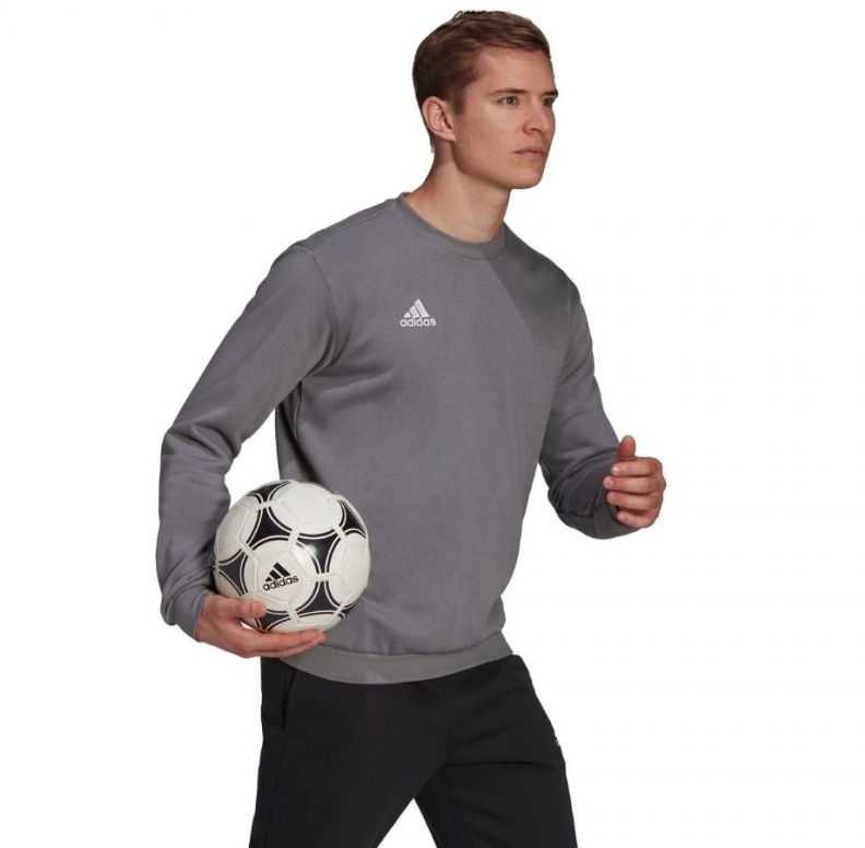 Bluza vyriška adidas Entrada 22 Sweat Top pilka H57479 (L)
