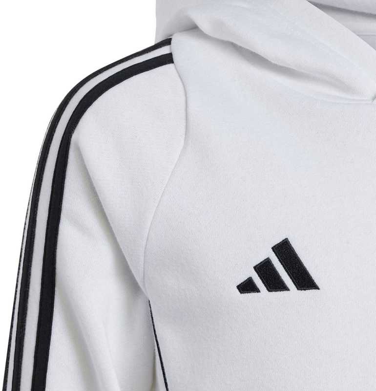 Bluza vaikams adidas Tiro 24 Hooded Sweat balta IR7506 (140cm)