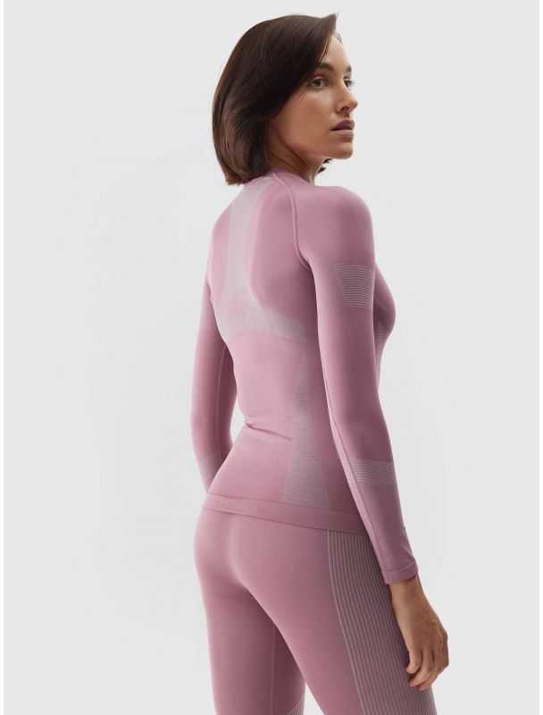 Bluza termoaktywna damska 4F F113 tamsiai rožinė 4FAW23USEAF113 53S (XS/S)