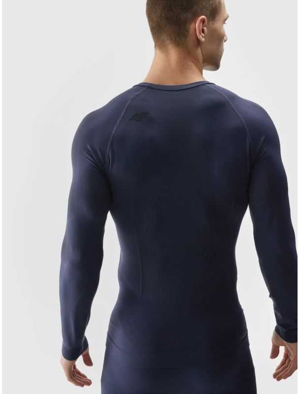 Bluza termoaktywna vyriška 4F M103 tamsiai mėlyna 4FAW23USEAM103 31S (L/XL)