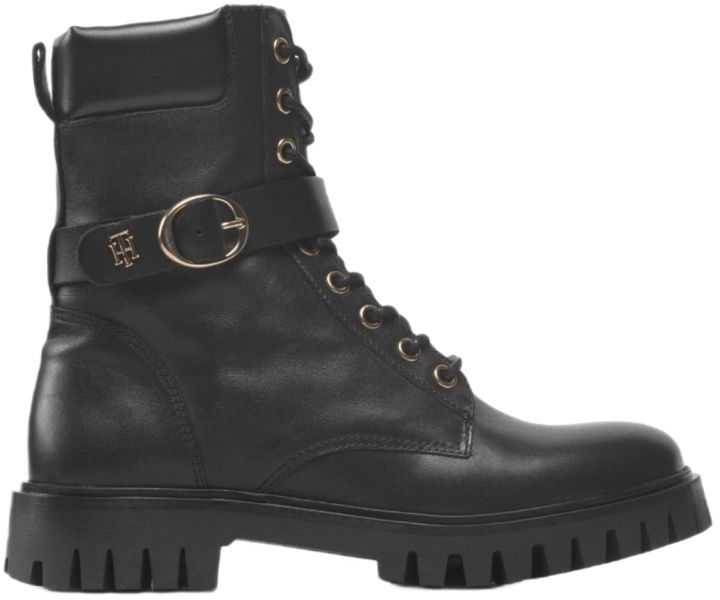 Juoda BUTY DAMSKIE TOMMY HILFIGER