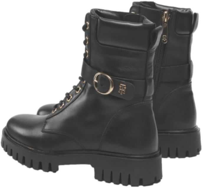 Juoda BUTY DAMSKIE TOMMY HILFIGER