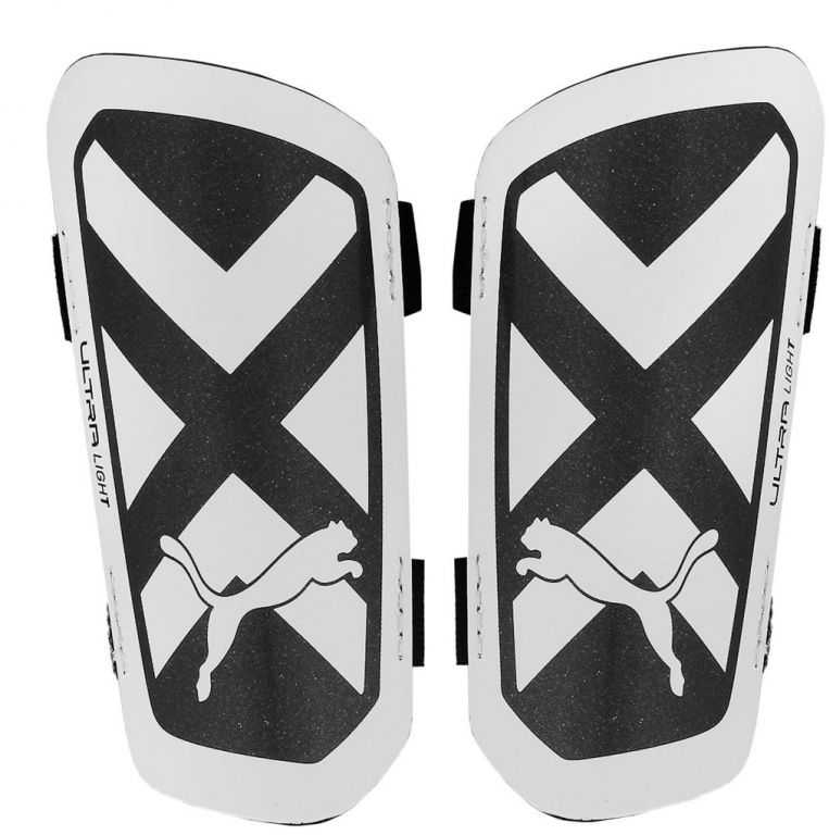 Puma Futbolo Apsaugos Ultra Light Strap Baltas Juodas 030875 03