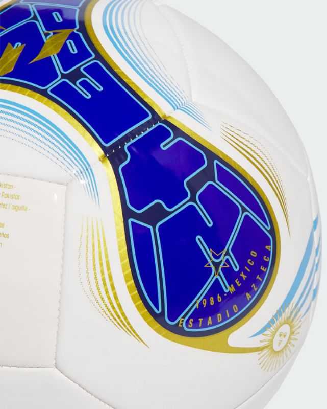 Adidas Messi Club futbolo kamuolys, dydis 5 - balta