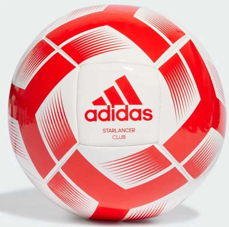 Futbolo kamuolys adidas Starlancer Club Ball balta ir-raudona IA0974 (3)