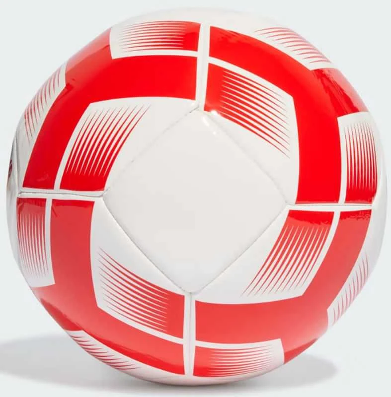 Futbolo kamuolys adidas Starlancer Club Ball balta ir-raudona IA0974 (3)
